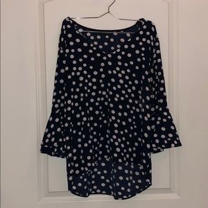 Womens long sleeve top